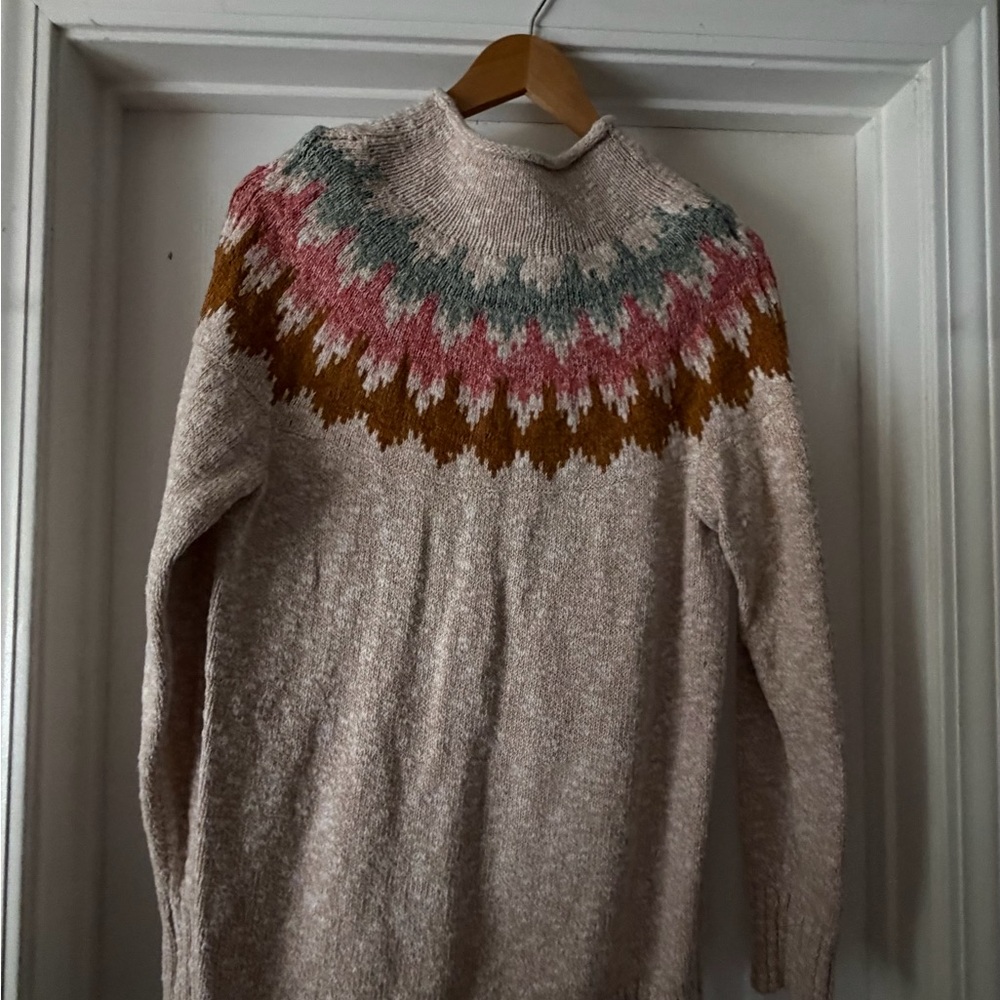 LL Bean Rolled Neck Women's Sweater